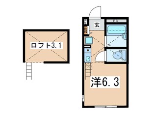 バイオレットヒルズ横浜の物件間取画像